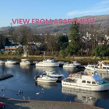 Riverside View Penthouse In Balloch, Loch Lomond Exterior photo