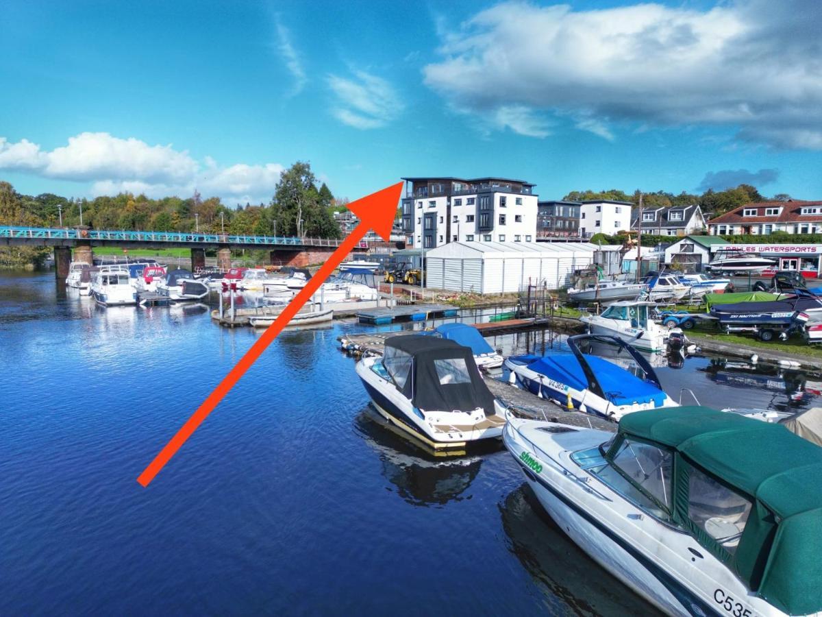 Riverside View Penthouse In Balloch, Loch Lomond Apartment Balloch