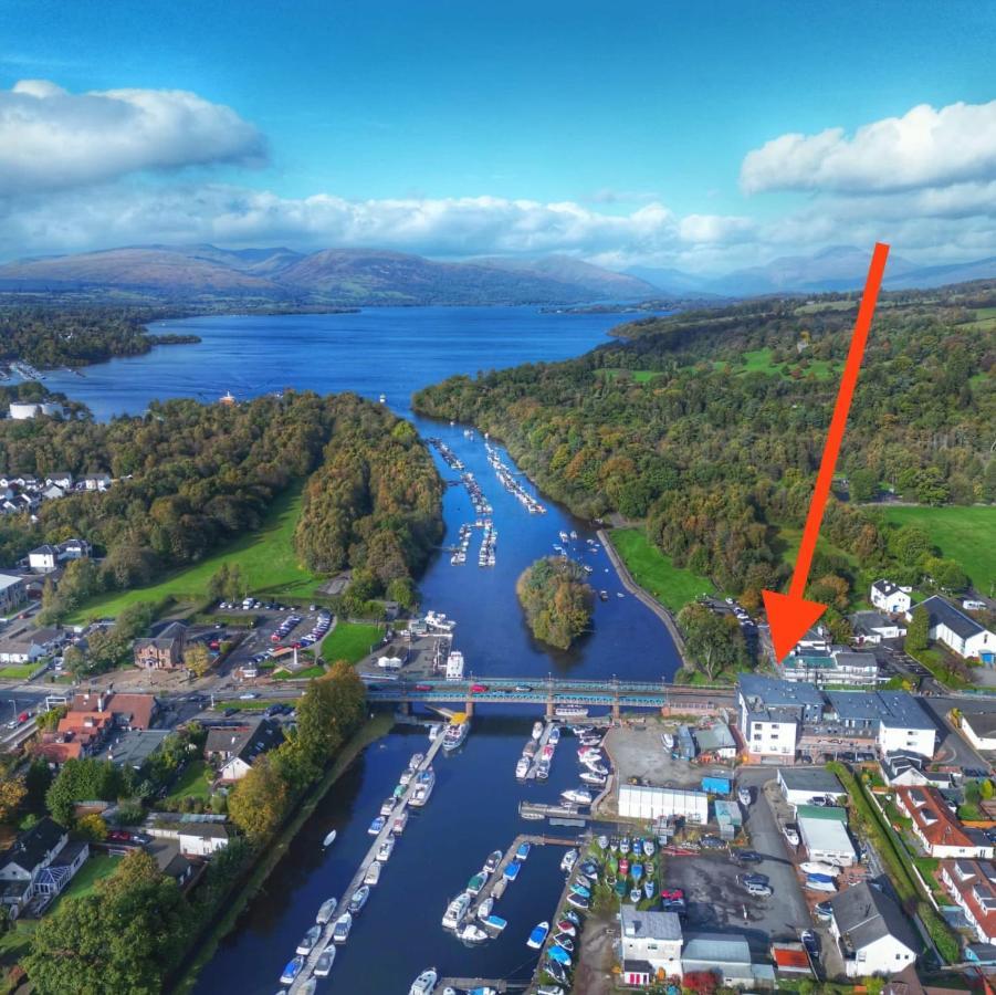 Riverside View Penthouse In Balloch, Loch Lomond Apartment *